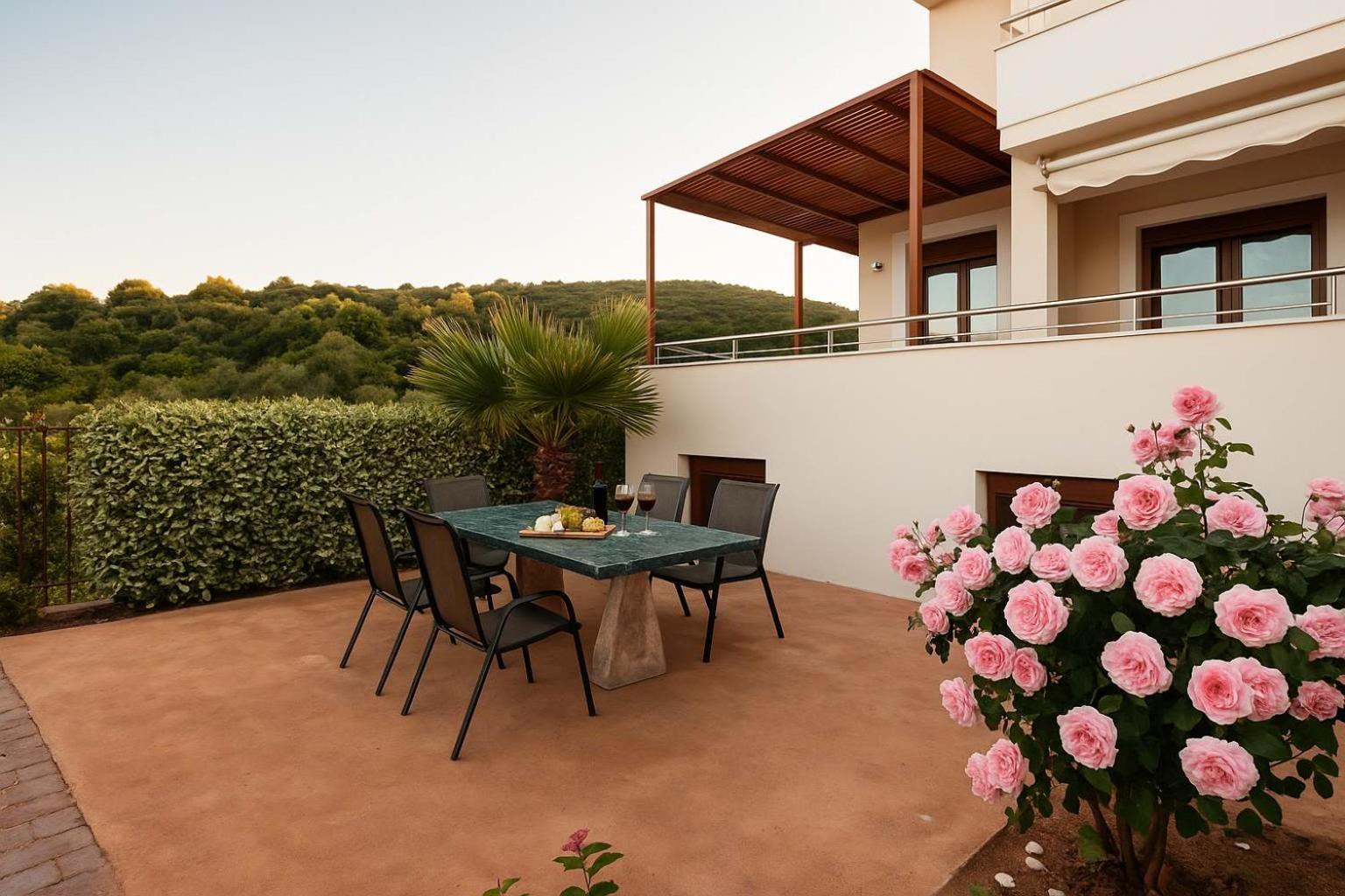 Villa Armonia - Beachfront Majestic Retreat Petalídi Kültér fotó